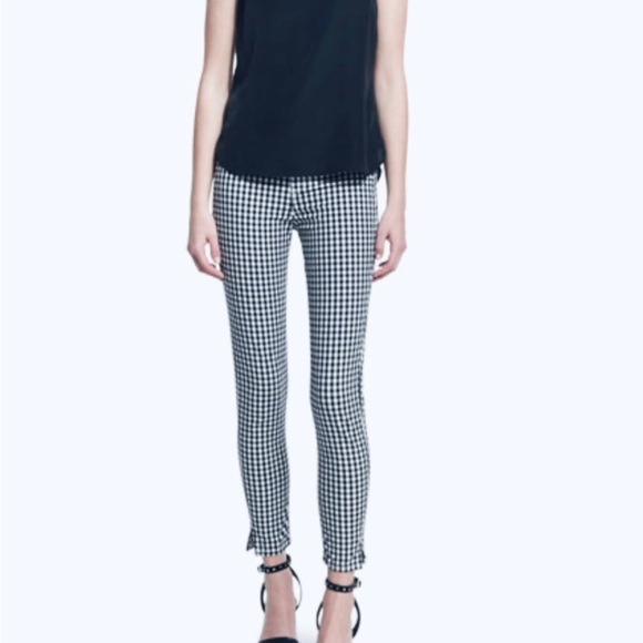Rag & Bone gingham capri jeans - Picture 3 of 11